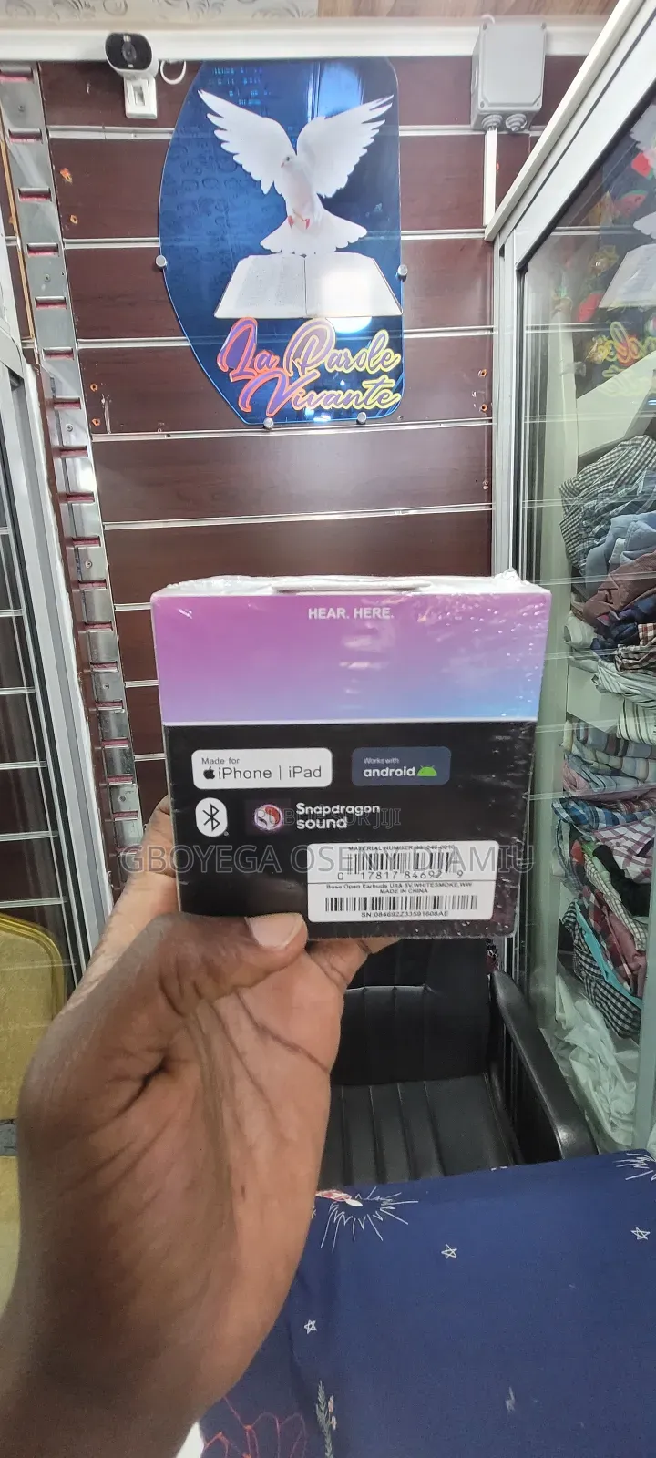 Écouteurs Bose Ultra Open Earbuds.