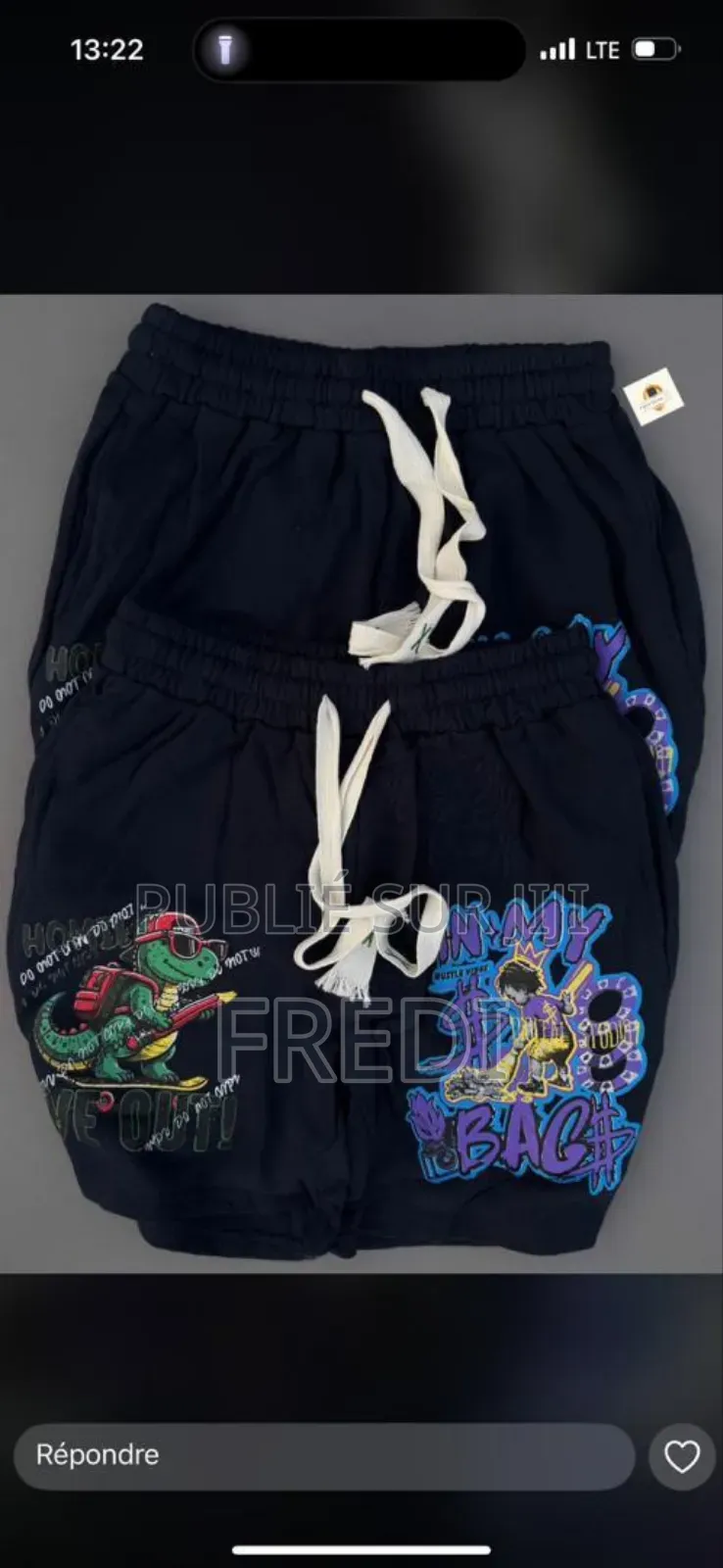 Short Décontracté Imprimés