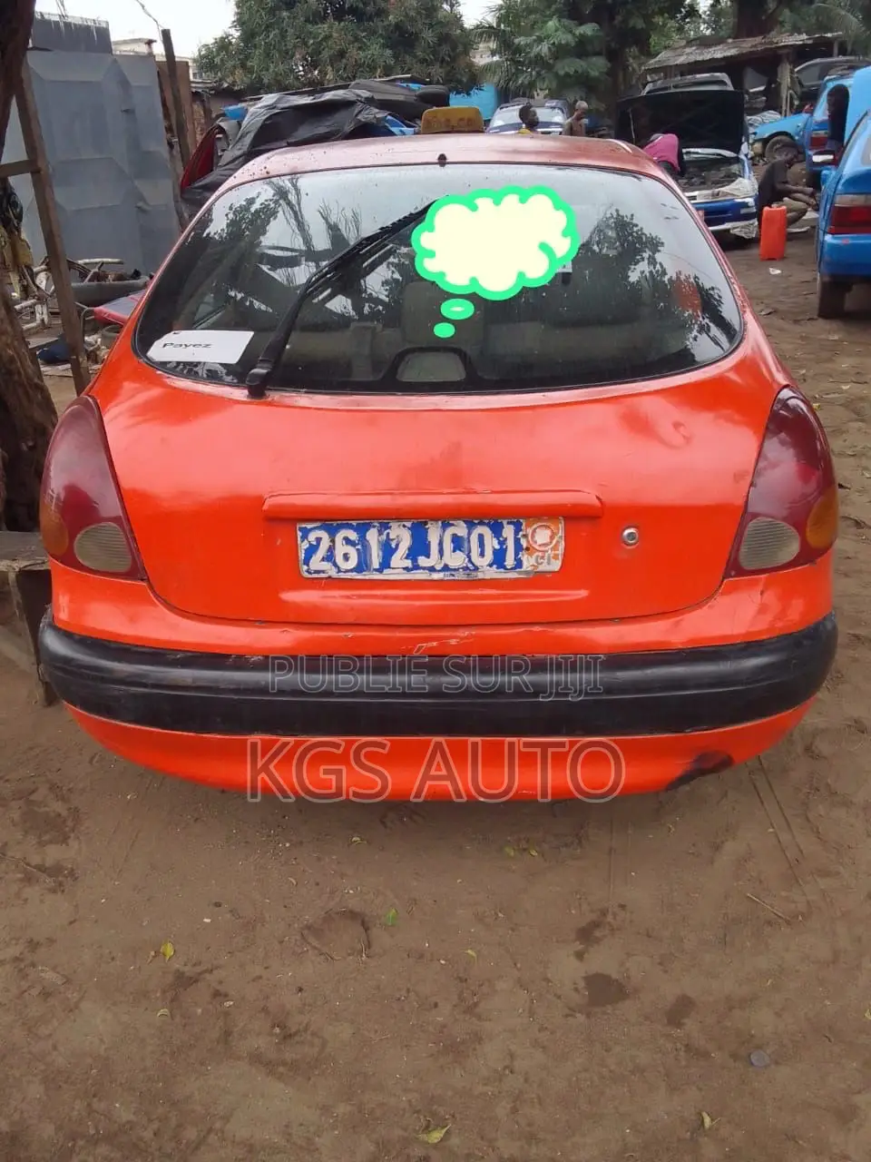 Toyota Corolla 2.0 D Break 2002 Orange