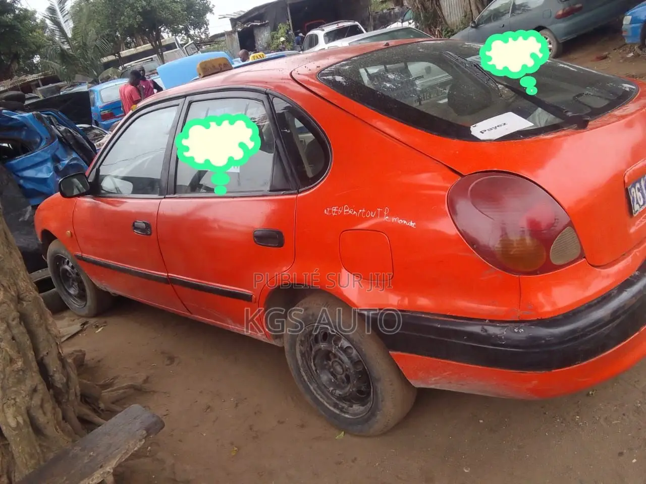 Toyota Corolla 2.0 D Break 2002 Orange