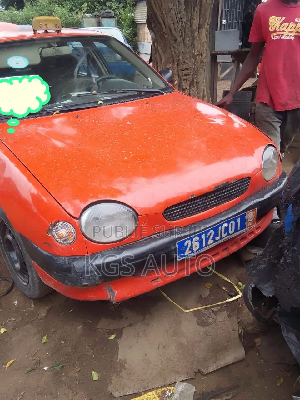 Toyota Corolla 2.0 D Break 2002 Orange
