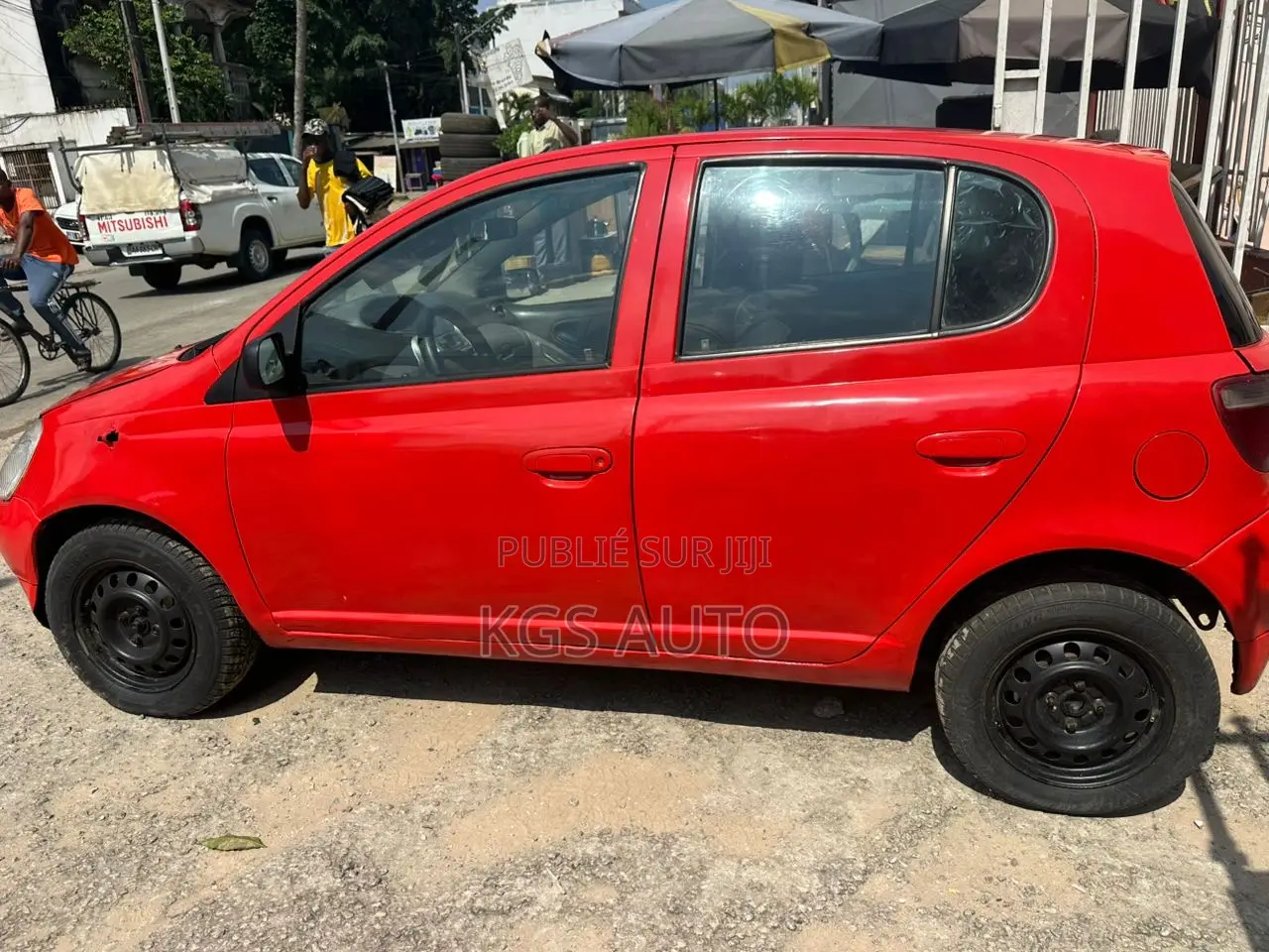 Toyota Yaris 1.0 Eco 2007 Rouge