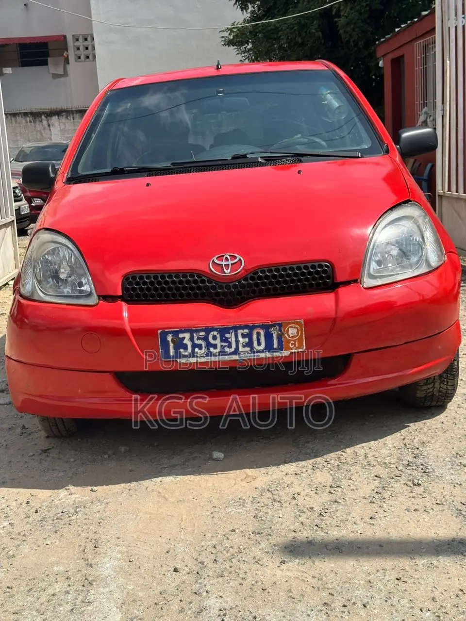 Toyota Yaris 1.0 Eco 2007 Rouge