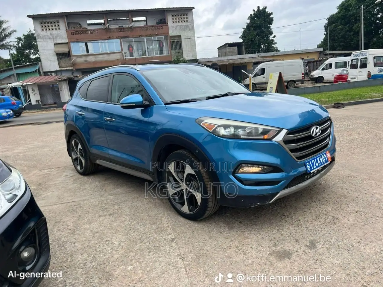 Hyundai Tucson SE AWD 2017 Bleu