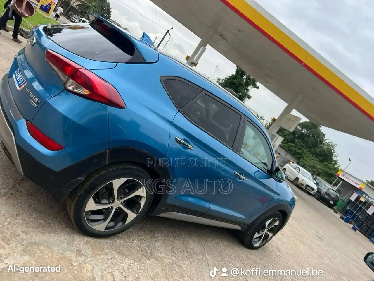 Hyundai Tucson SE AWD 2017 Bleu