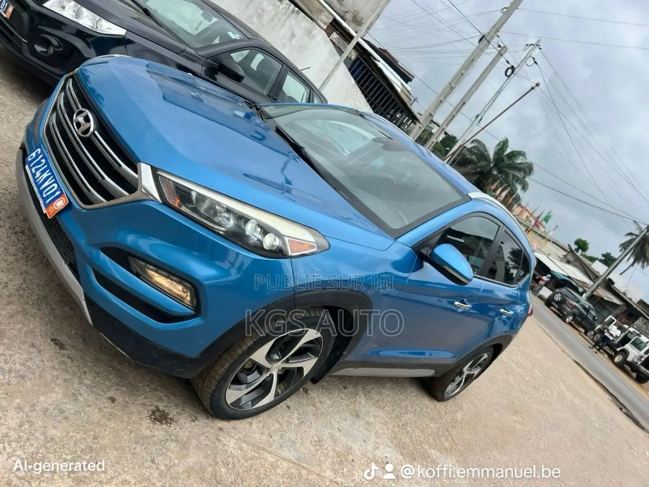 Hyundai Tucson SE AWD 2017 Bleu