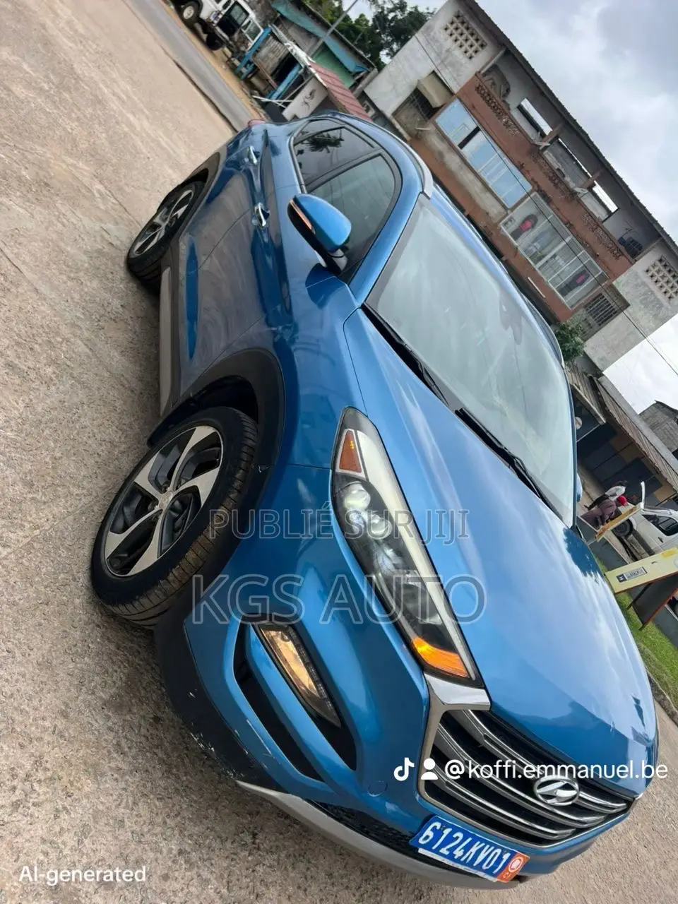 Hyundai Tucson SE AWD 2017 Bleu