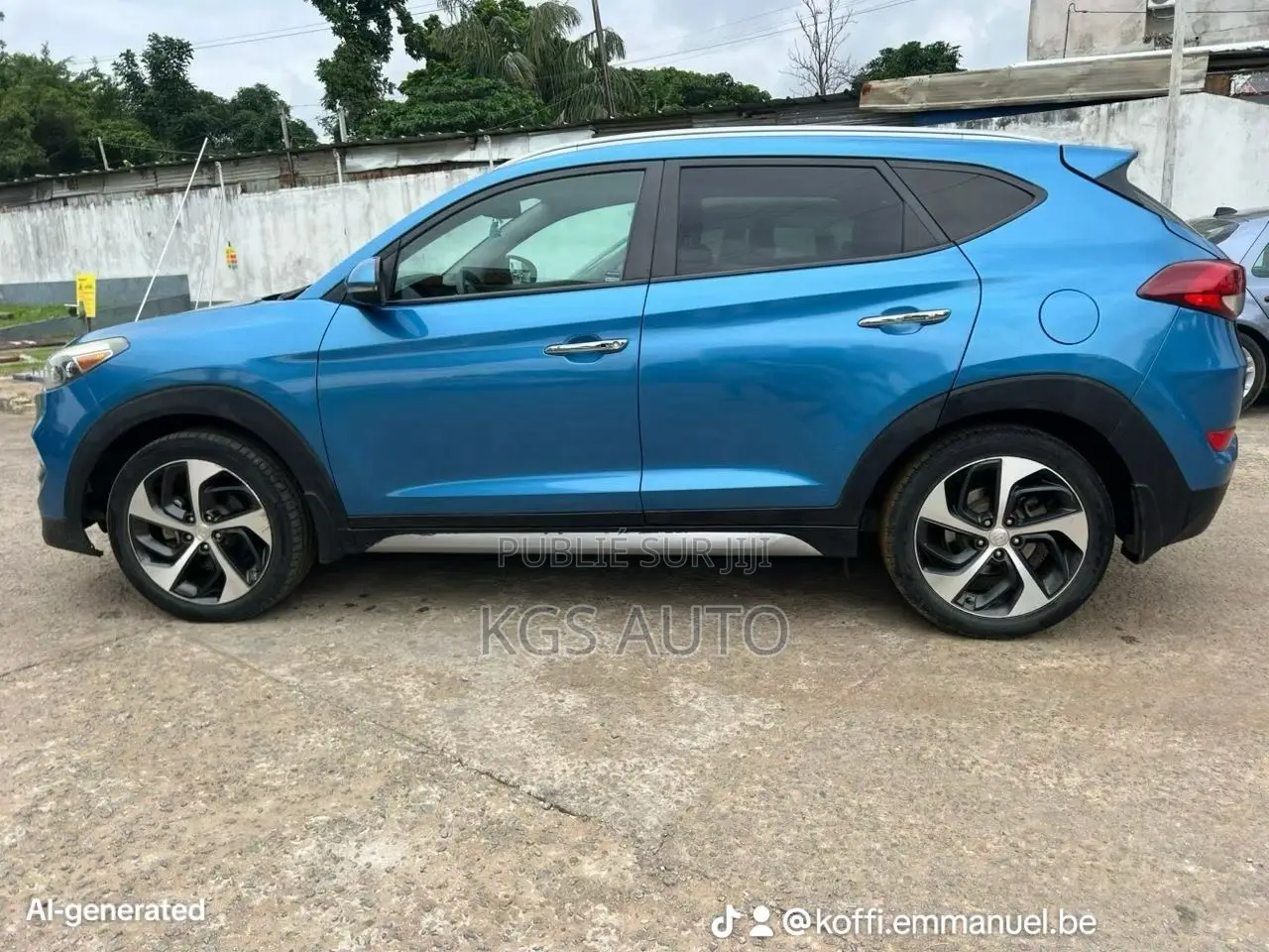 Hyundai Tucson SE AWD 2017 Bleu