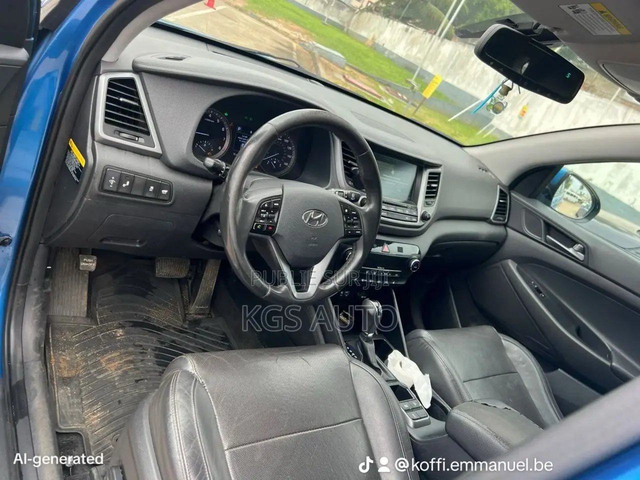 Hyundai Tucson SE AWD 2017 Bleu