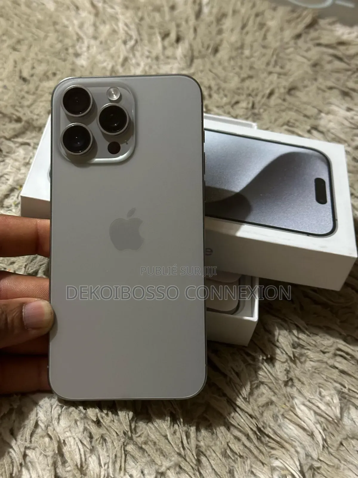 Pomme iPhone 15 Pro Max 256 GB Gris