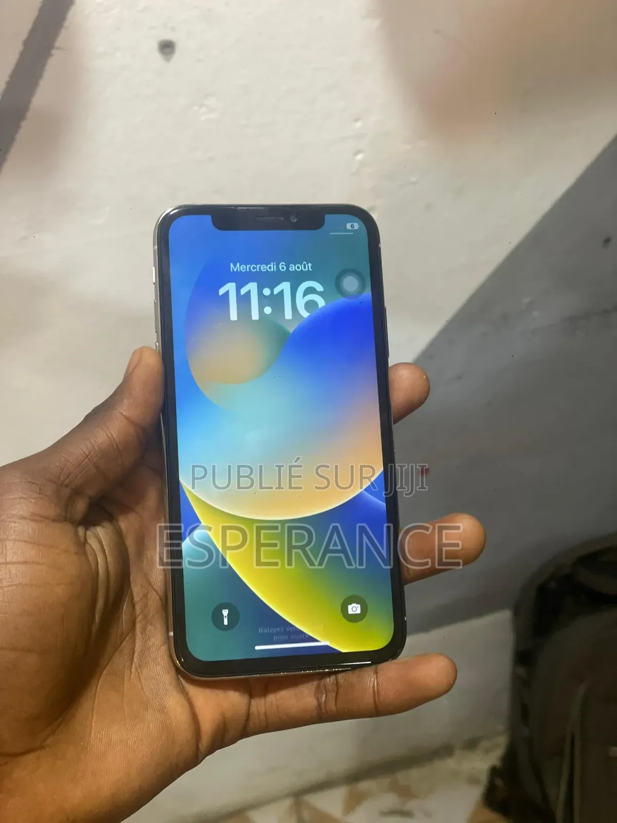 Apple iPhone X 64 GB Blanc