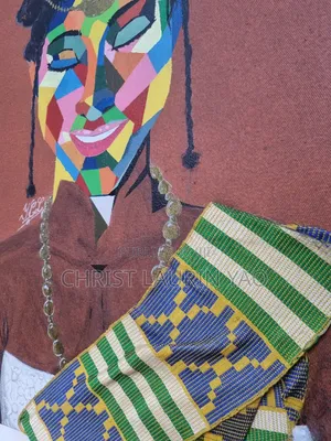 Tableau Intitulé La Beauté Afriquaine