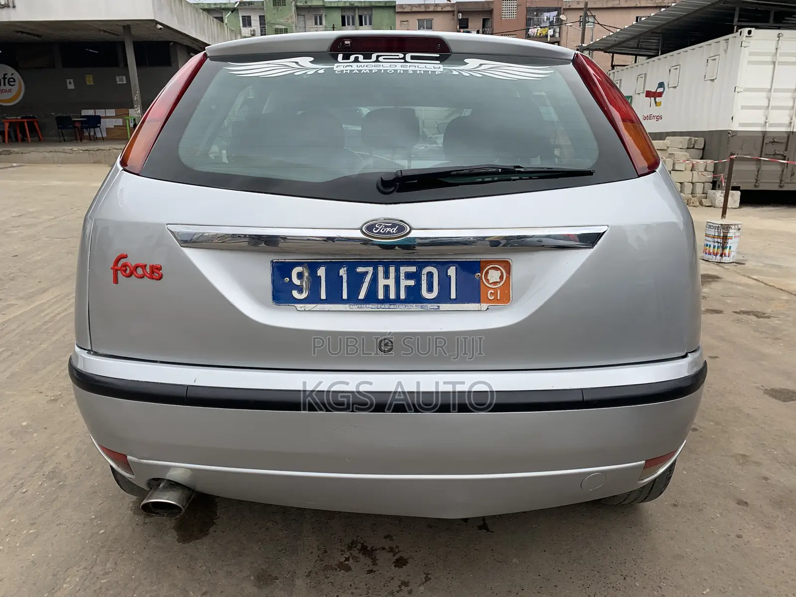 Ford Focus 2.0 D 2002 Gris