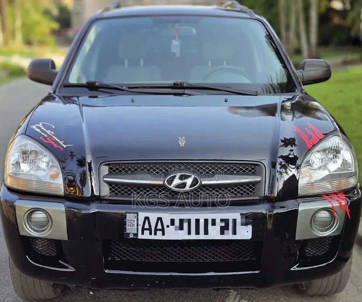 Hyundai Tucson SE FWD 2007 Noir