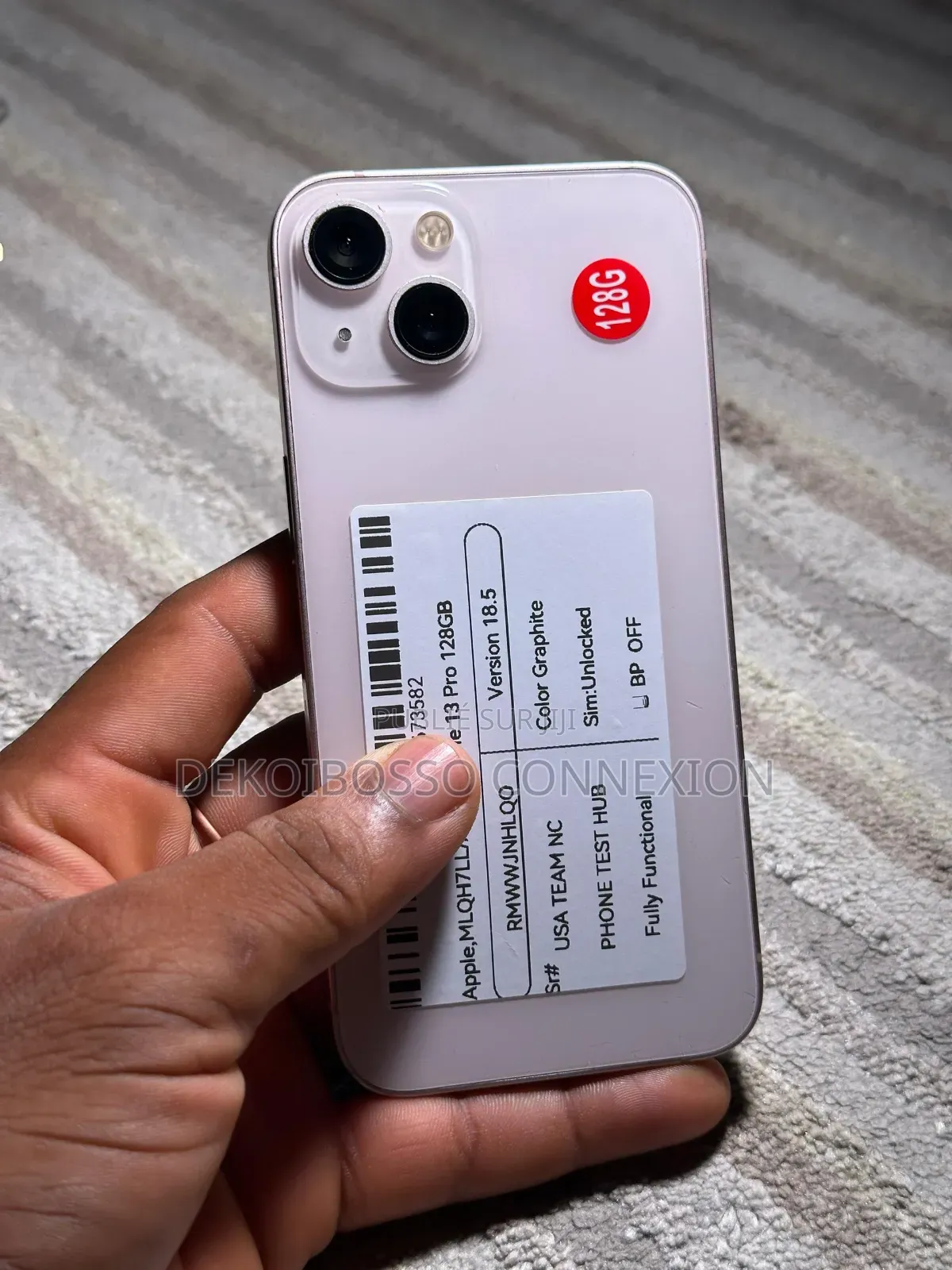 Pomme iPhone 13 128 GB Rose