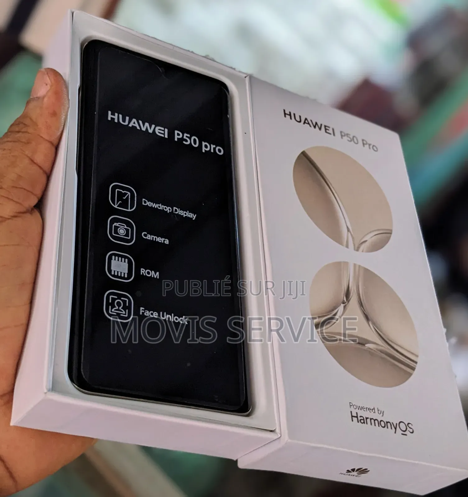 New Huawei P50 Pro 256 GB Or rose