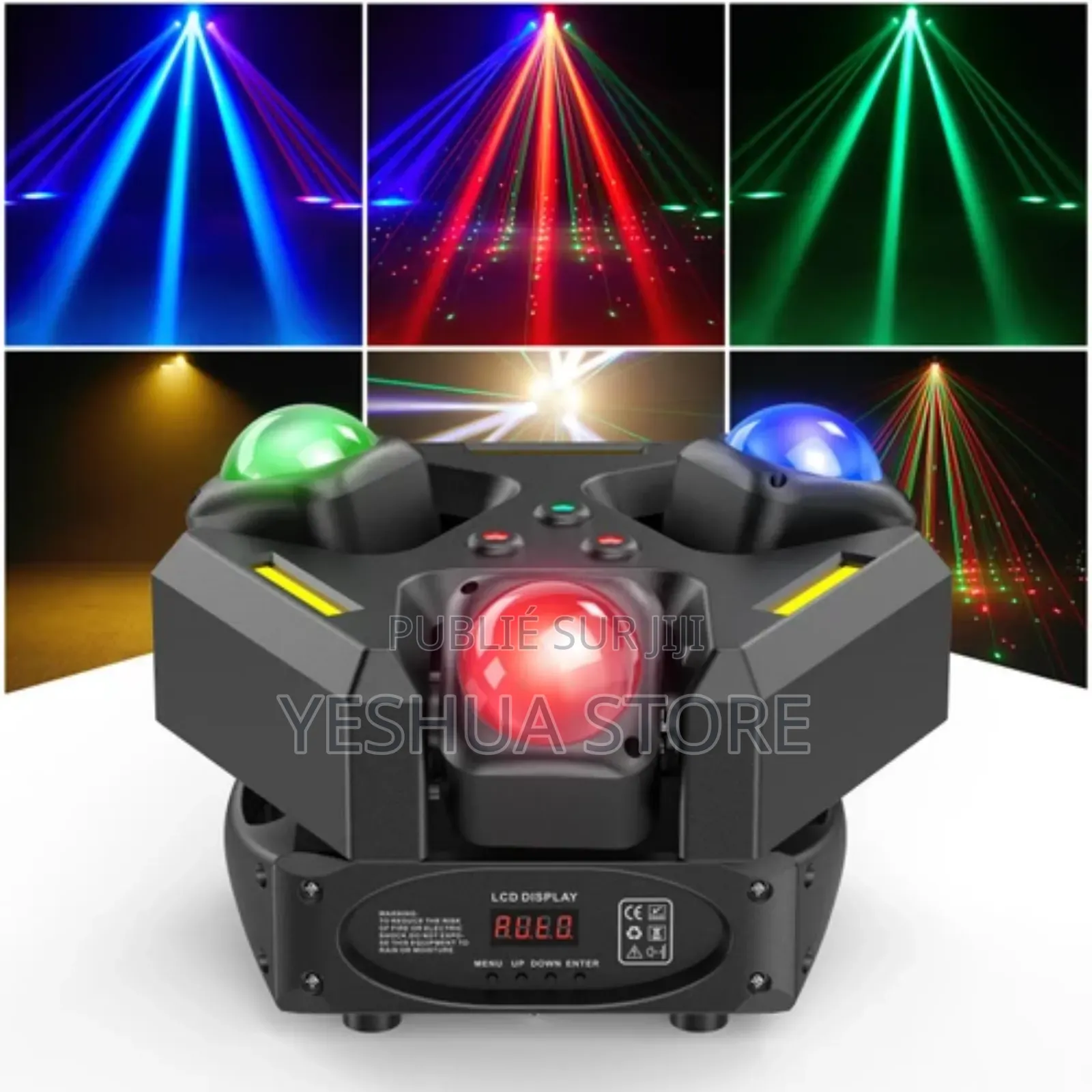 Projecteur Tête Mobile Led Rotative 120w