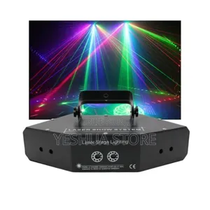 Photo - Projecteur Lumière Laser Lumineux 6 Yeux