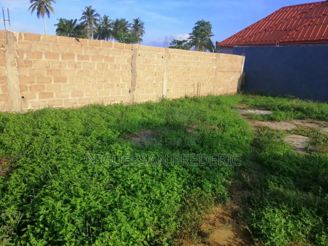 3 Lots De 600m2 Avec Acd en Vente À Bingerville