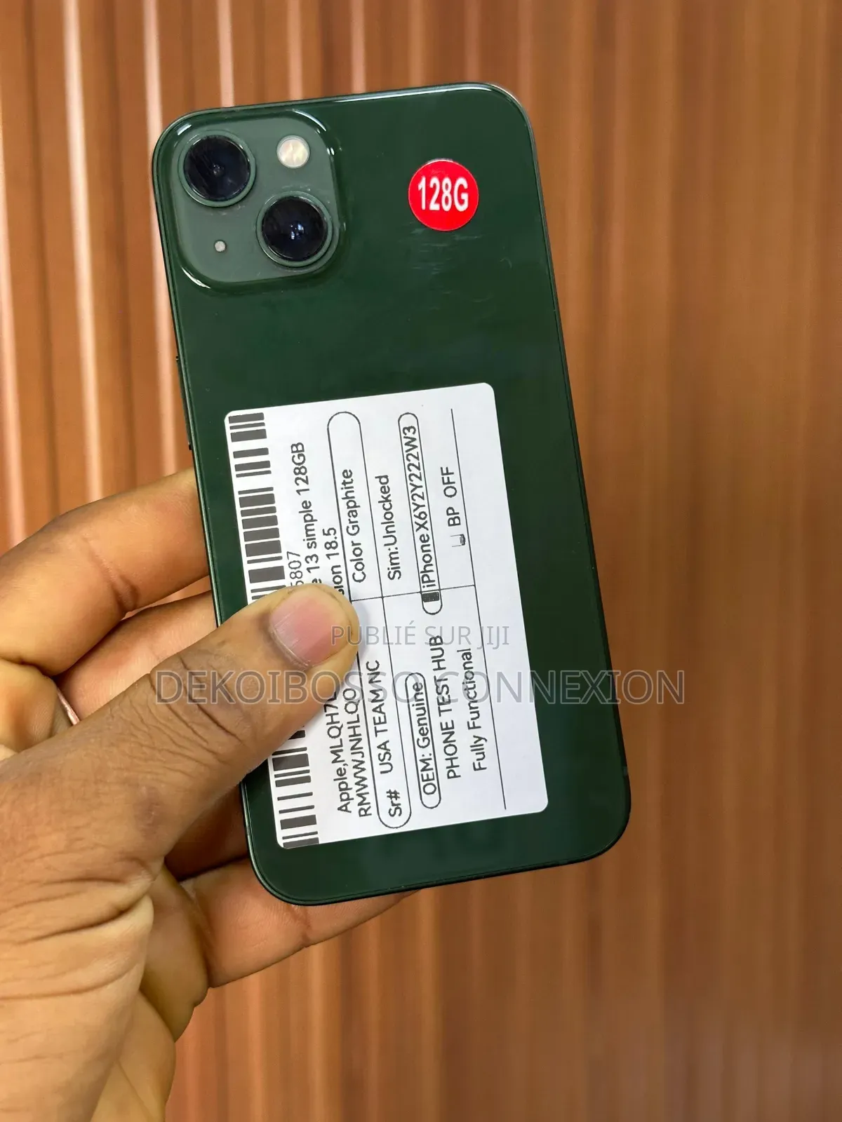 Apple iPhone 13 128 GB Vert