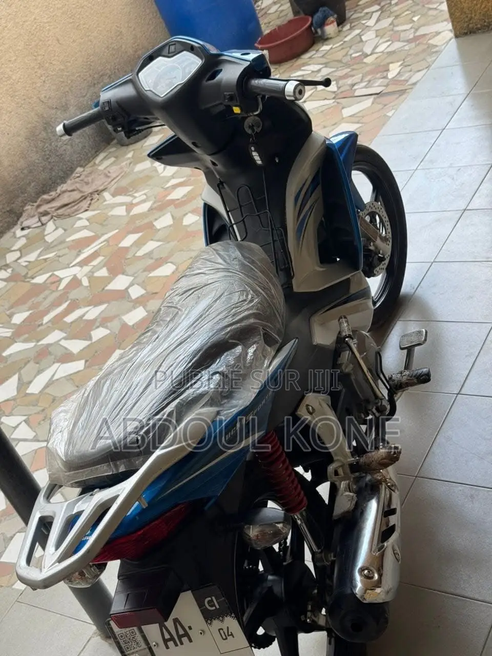 Neuf Haojue HJ110-A 2023 Bleu