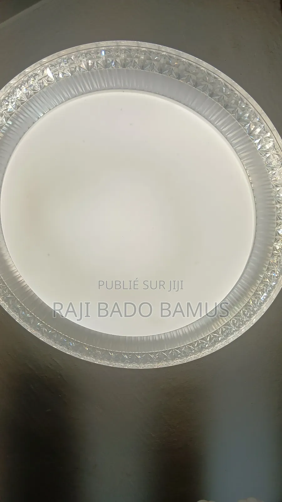 Lamp Plafornier Trois Couleur Blanc Jaunt Naute