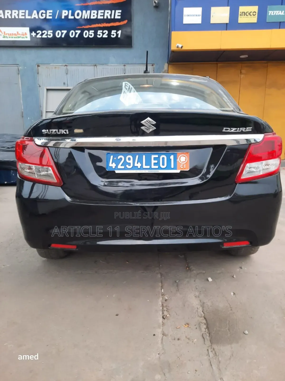 Suzuki Dzire 2022 Noir