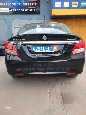 Suzuki Dzire 2022 Noir