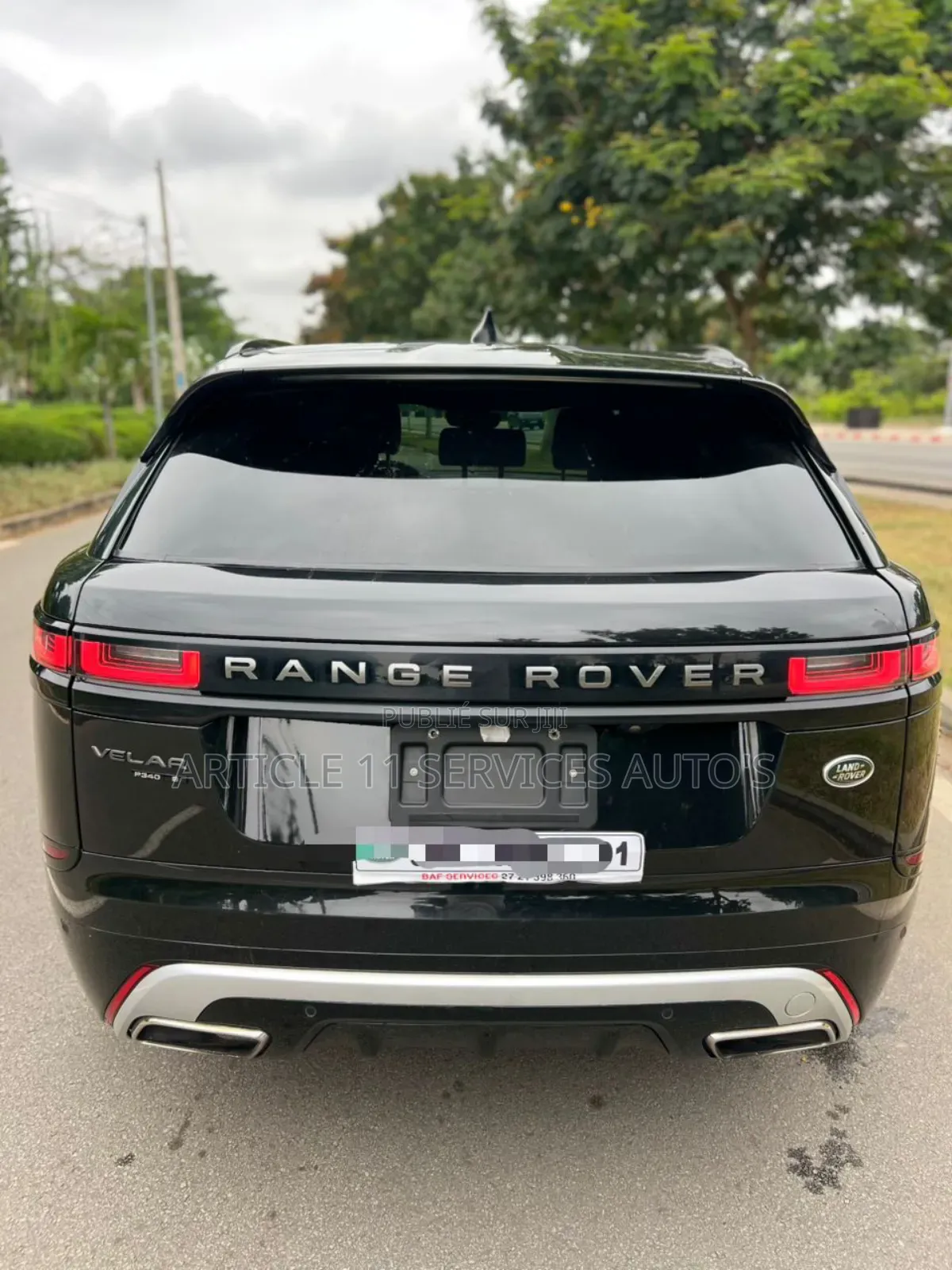 Land Rover Range Rover Velar R-Dynamic S 2022 Noir