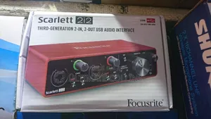 Carte De Son De Studios Scarlett