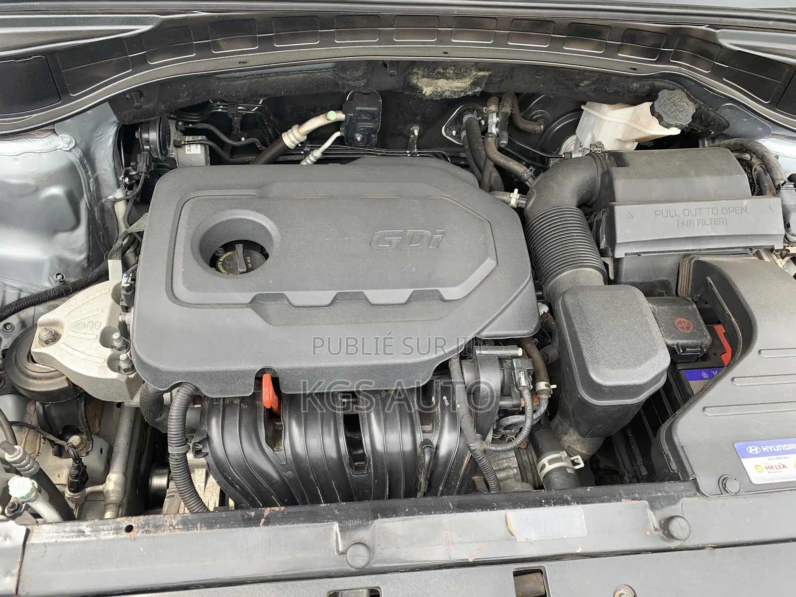 Hyundai Santa Fe SE 2.4 AWD 2019 Gris