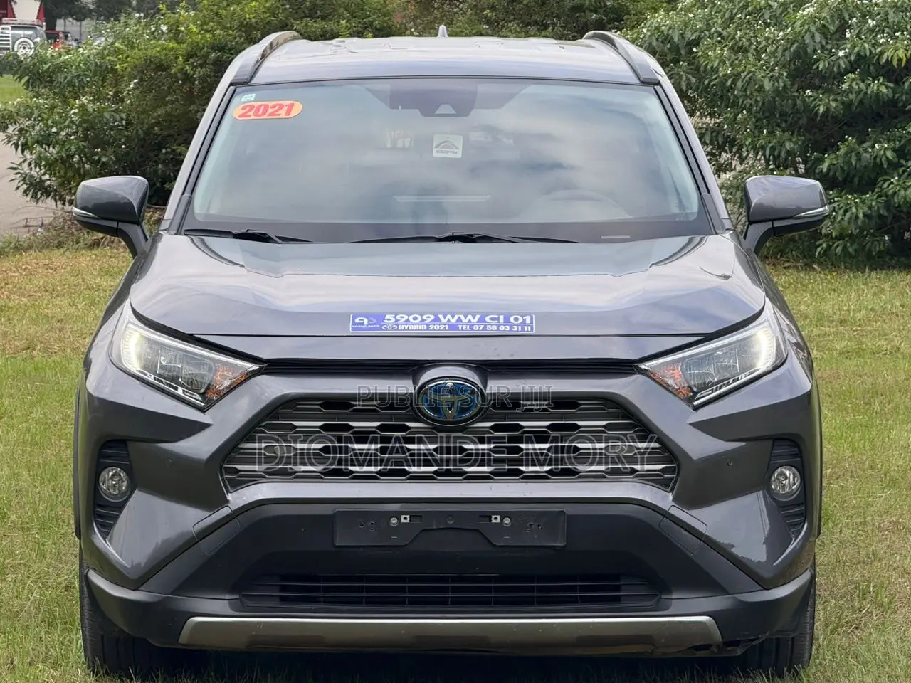 Toyota RAV4 Limited 2021 Bleu