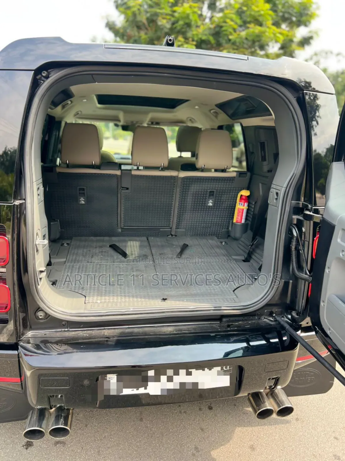 Land Rover Defender First Edition 2021 Noir