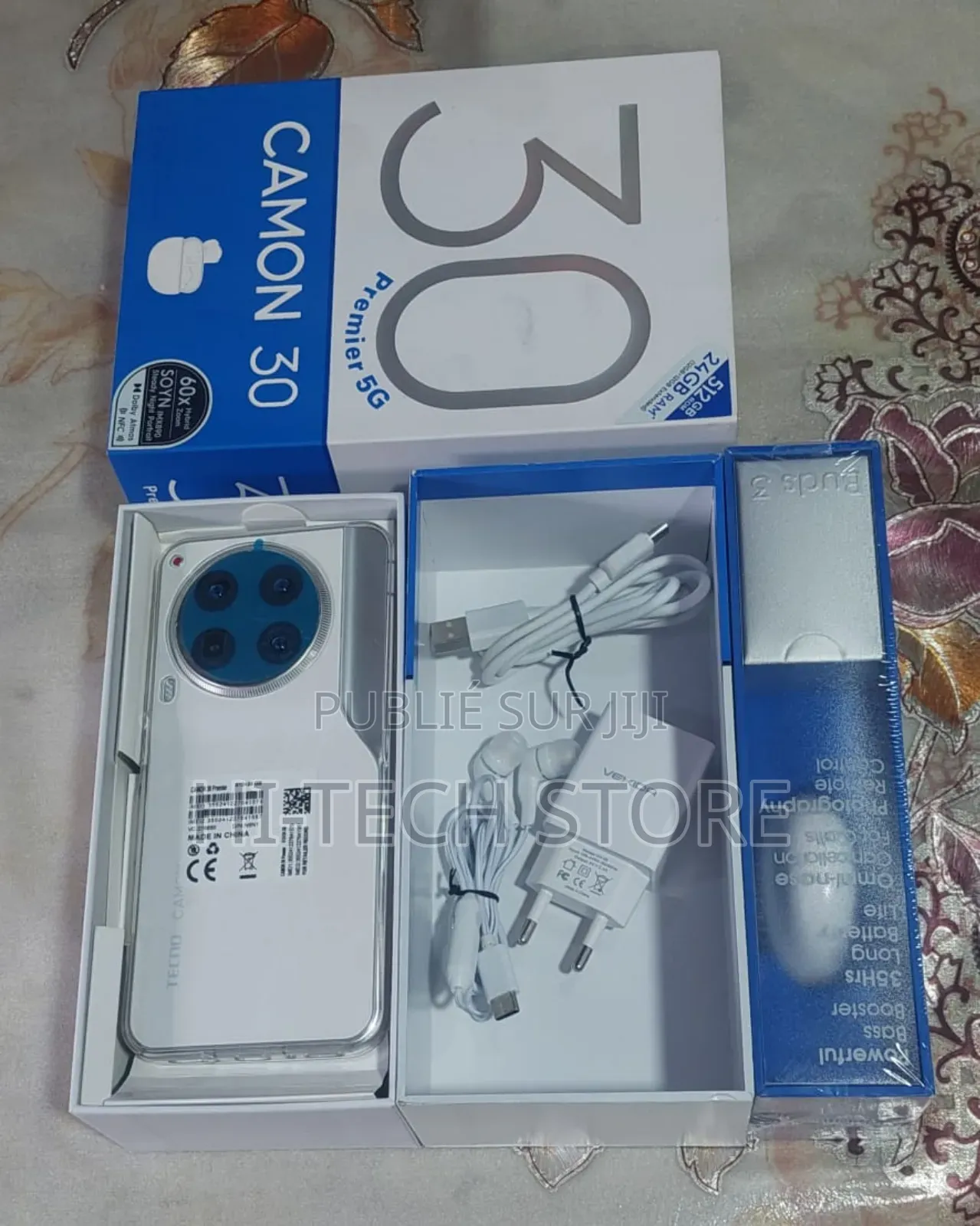 New Tecno Camon 30 256 GB Blanc