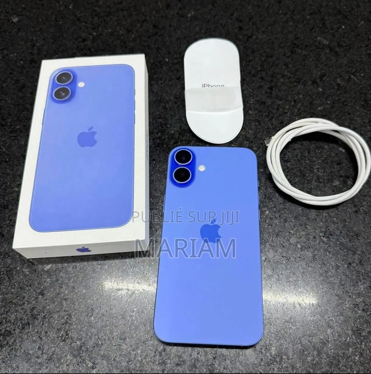 New Apple iPhone 16 Plus 128 GB Bleu