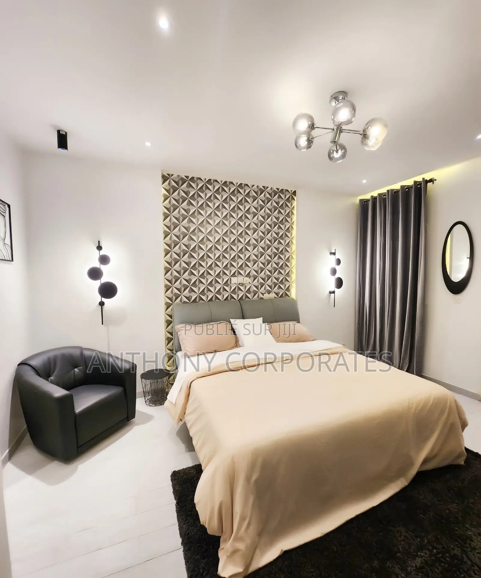 Studio Meublé Situé À Cocody Angré – Cité Vision 2000,