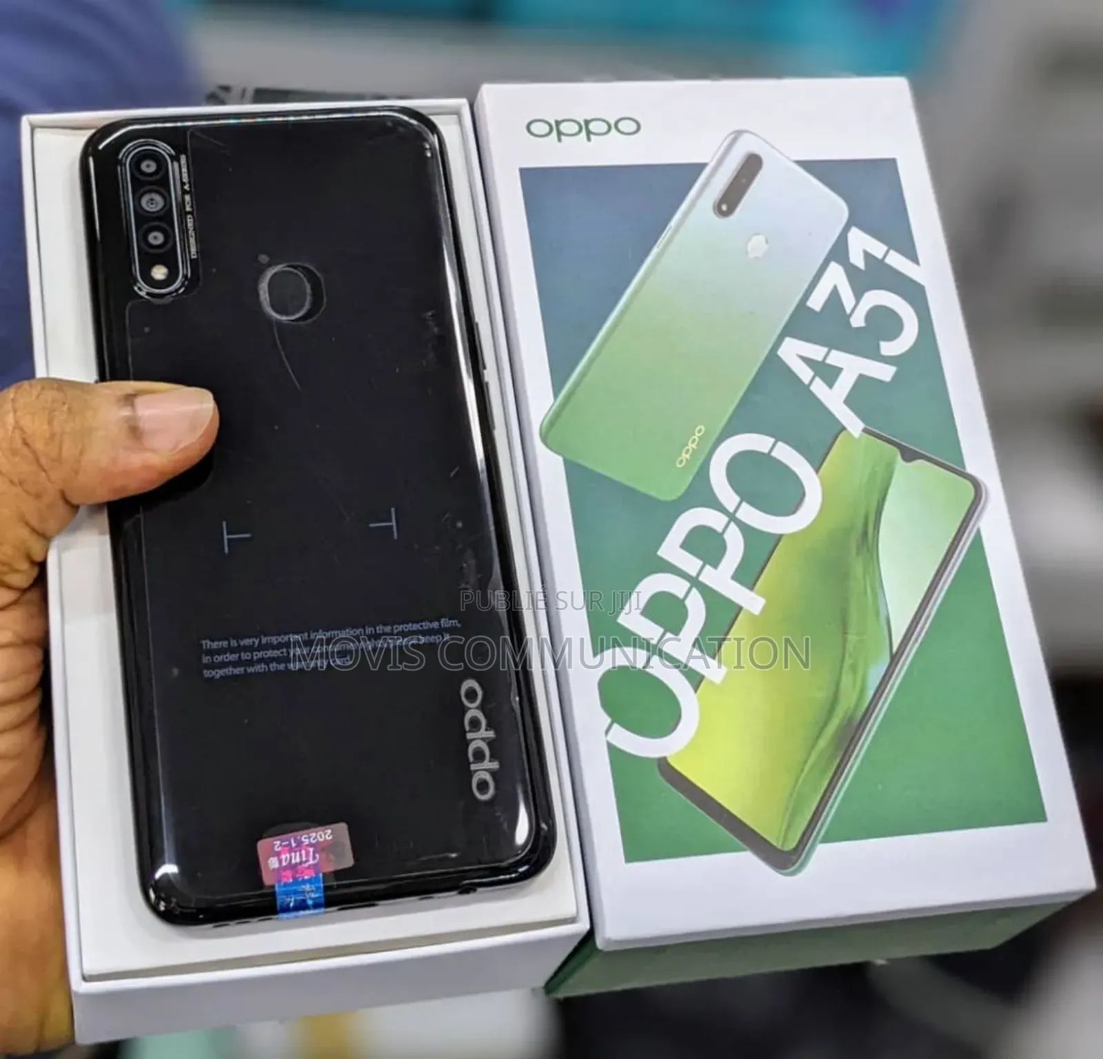 New Oppo A31 128 GB Noir