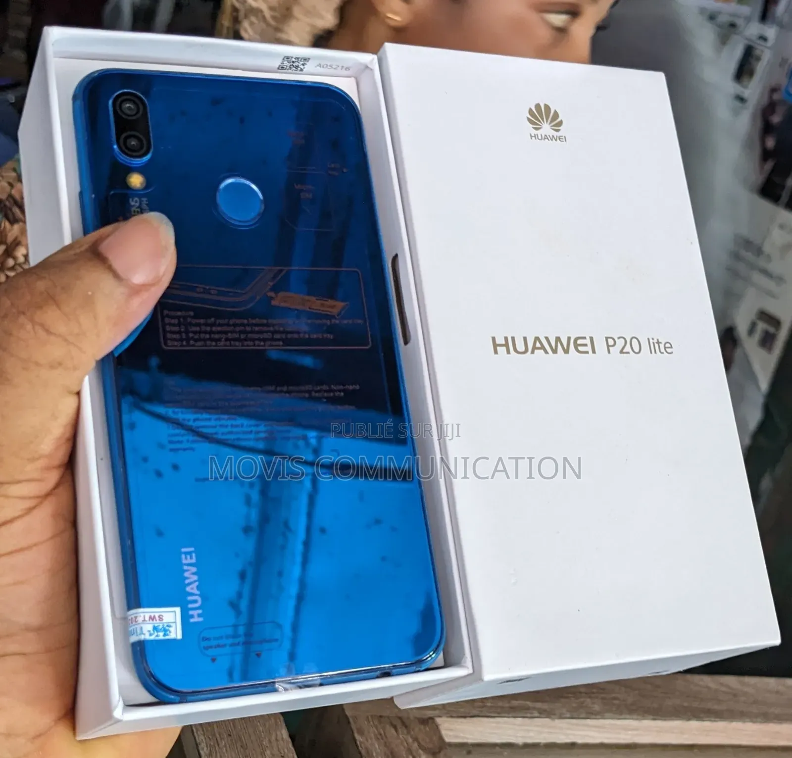 New Huawei P20 Lite 128 GB Bleu