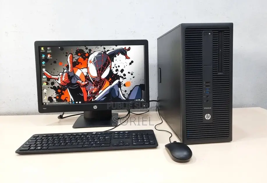 Ordinateur De Bureau HP EliteDesk 800 4GB Intel Core I5 HDD 500GB