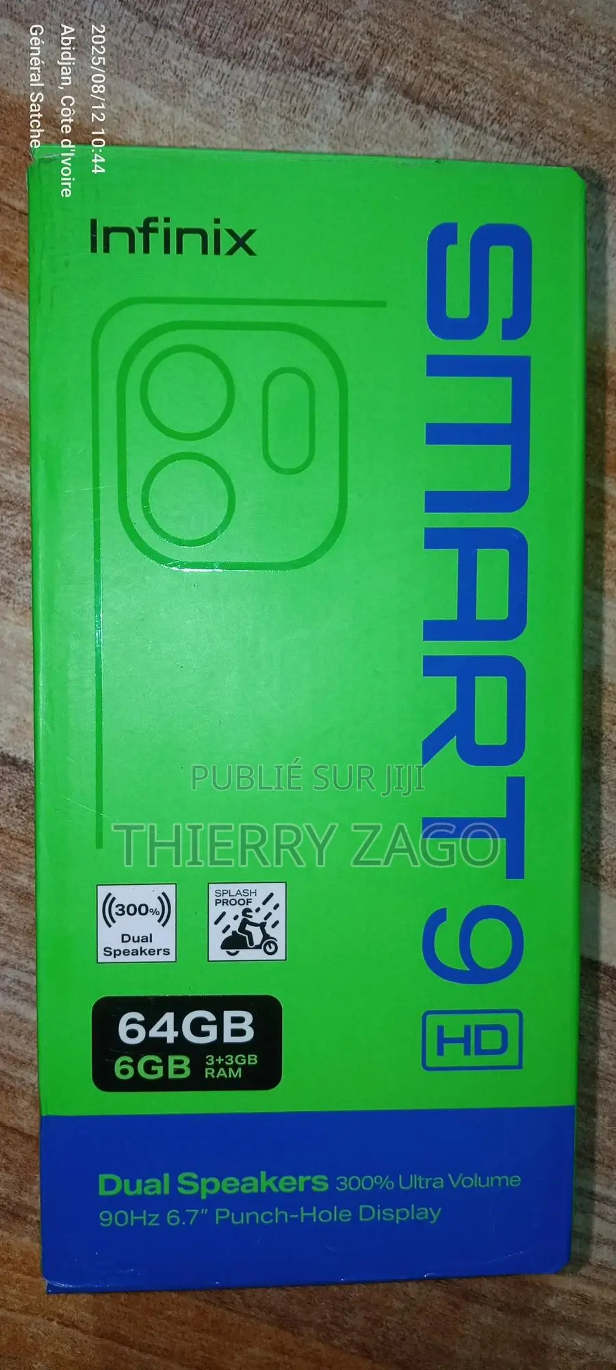 New Infinix Smart 9 64 GB Black