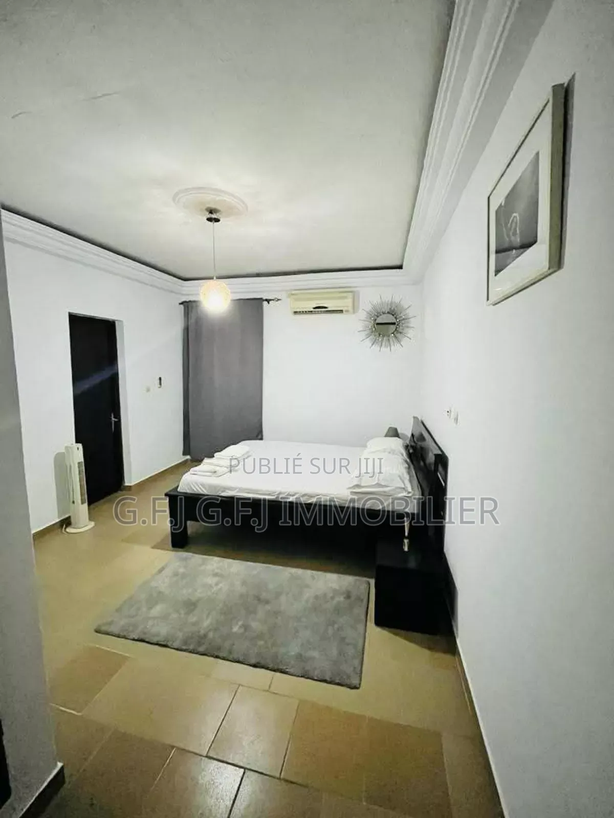 Furnished 2chbre Maison dans G.F.J Immobilier, Cocody à Louer