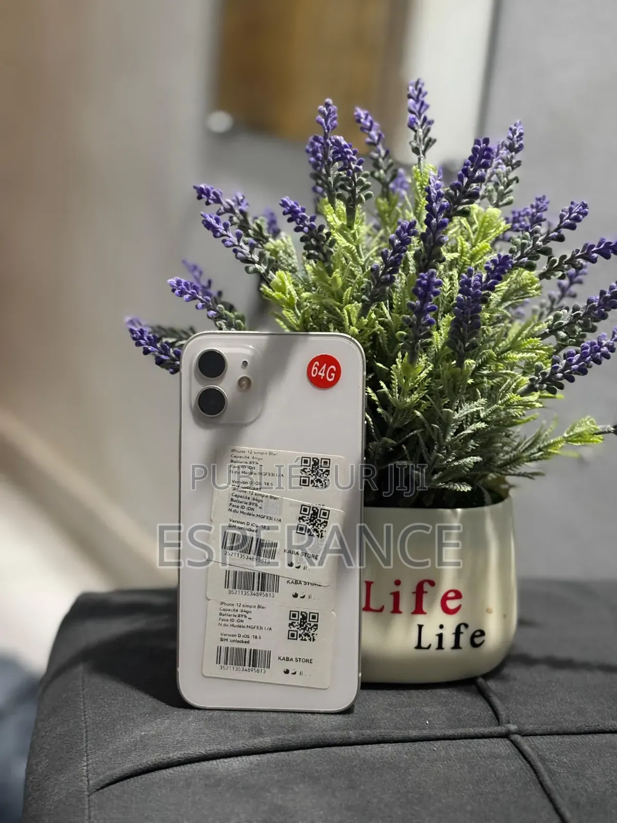 Pomme iPhone 12 64 GB Blanc