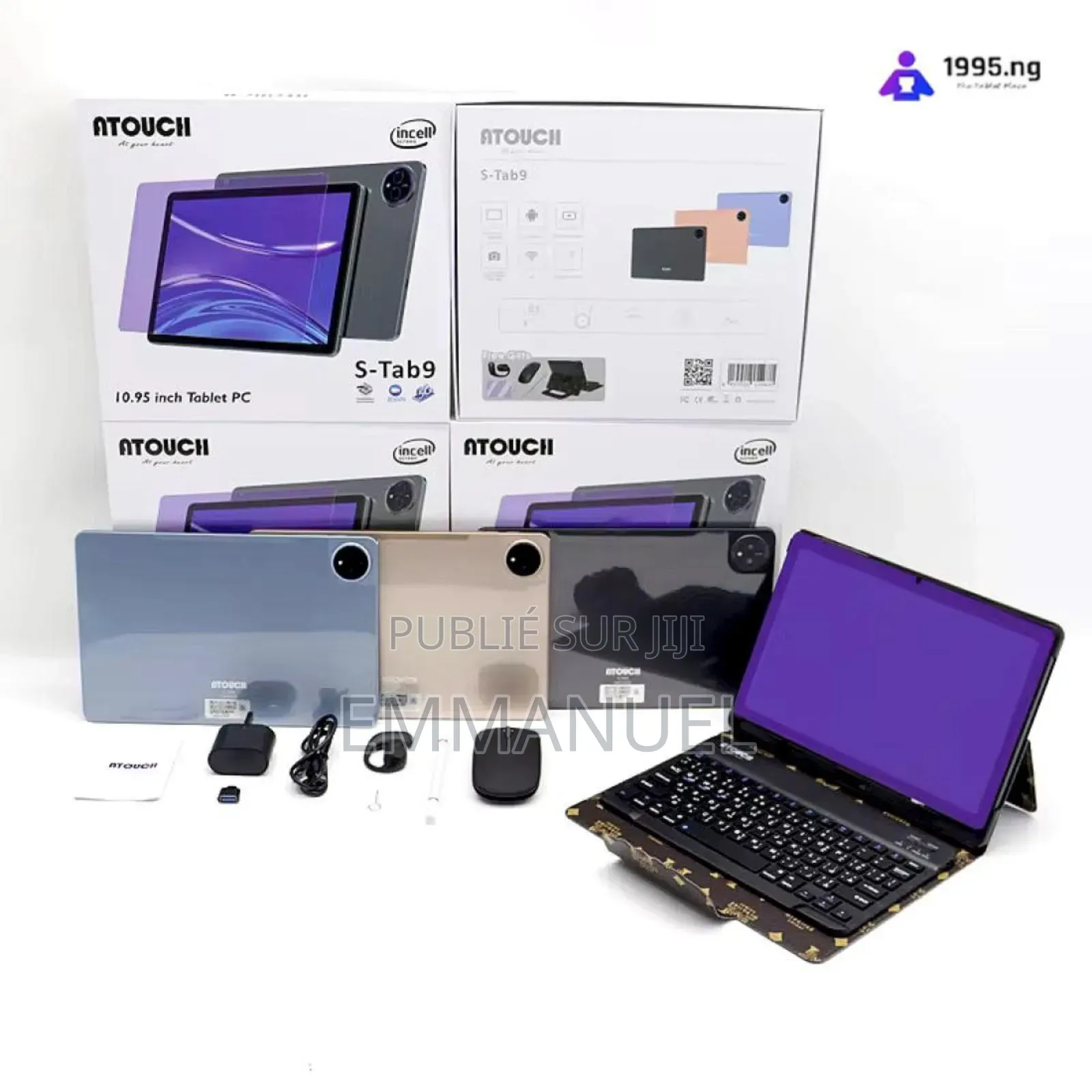 New Atouch S-Tab 9 512 GO Argenté