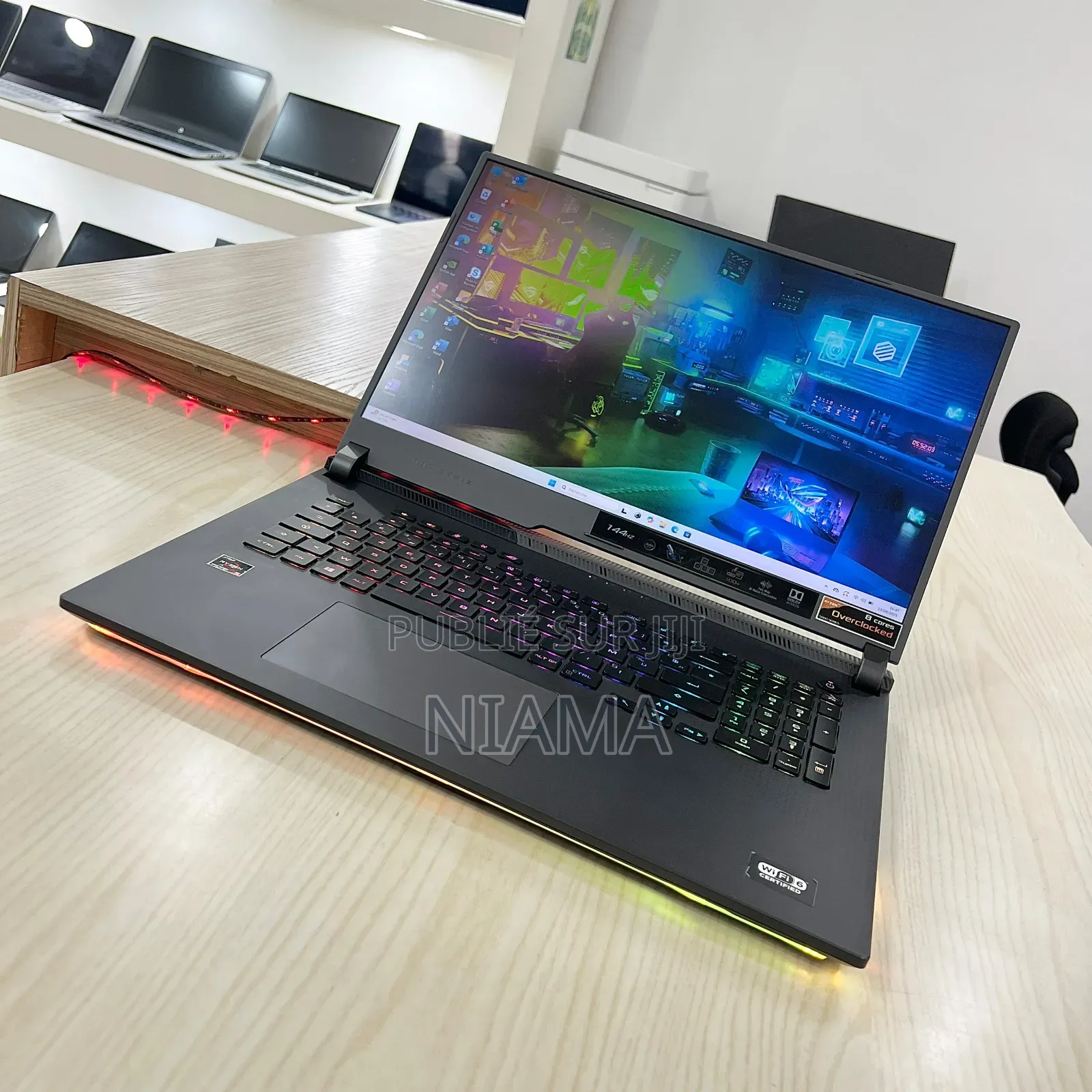 New Ordinateur Portable Asus ROG Strix GL702ZC 32GB AMD Ryzen 9 SSD 1T