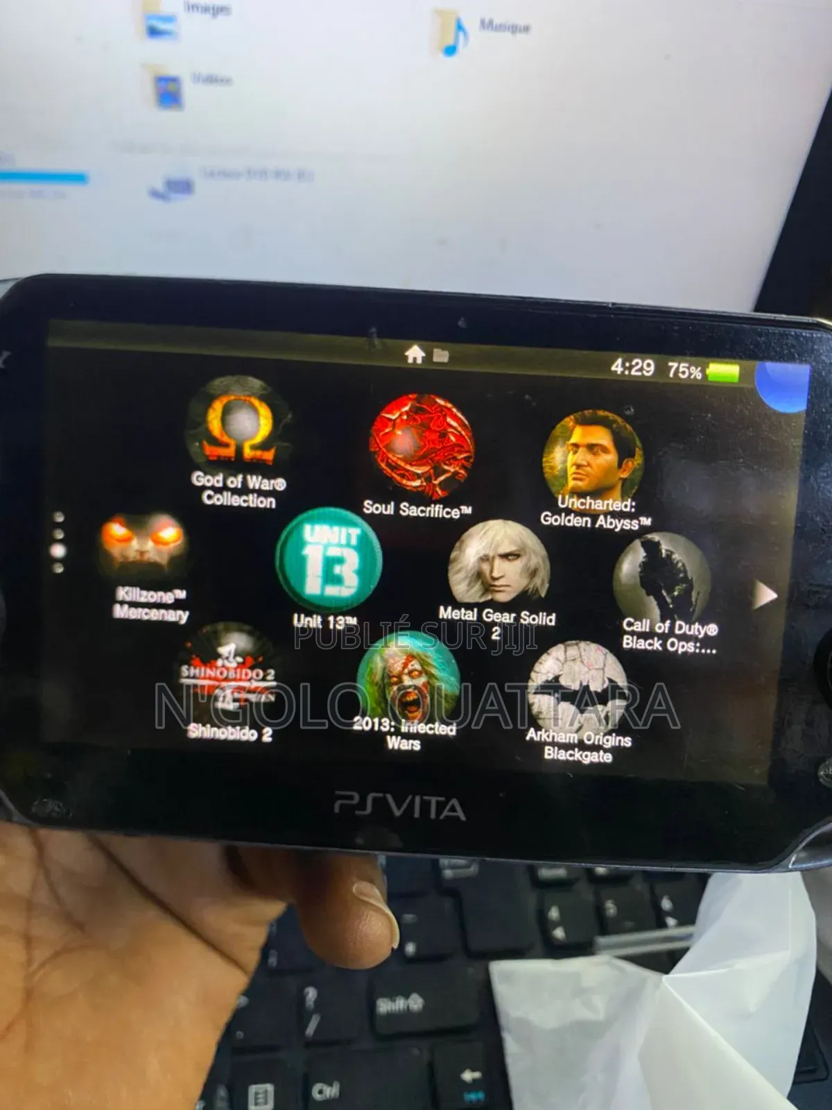 PSP Vita Cracker + 17 Jeux