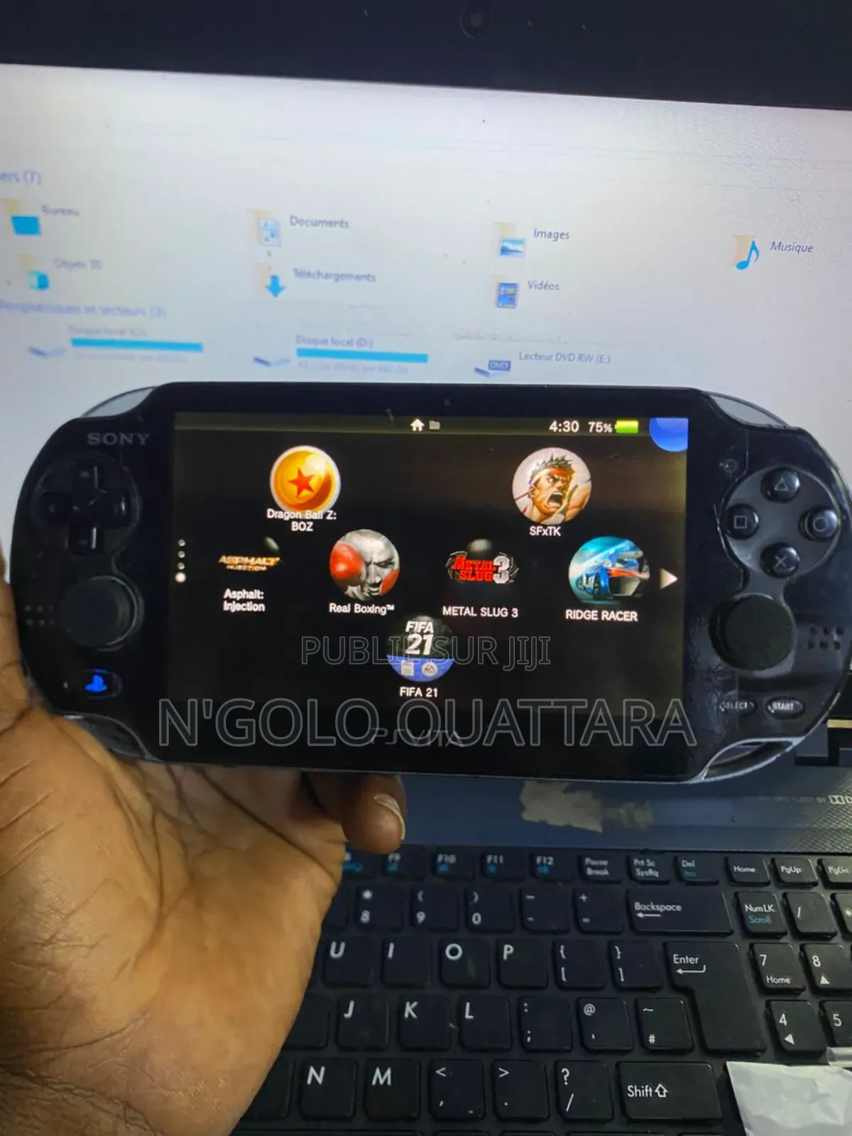 PSP Vita Cracker + 17 Jeux