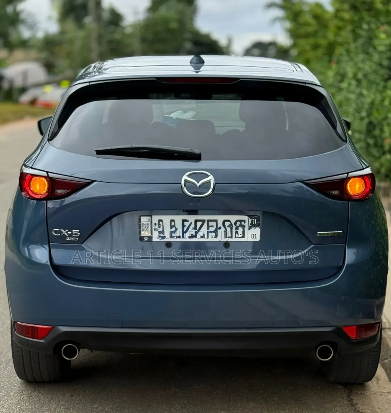 Mazda CX-5 2021 Bleu