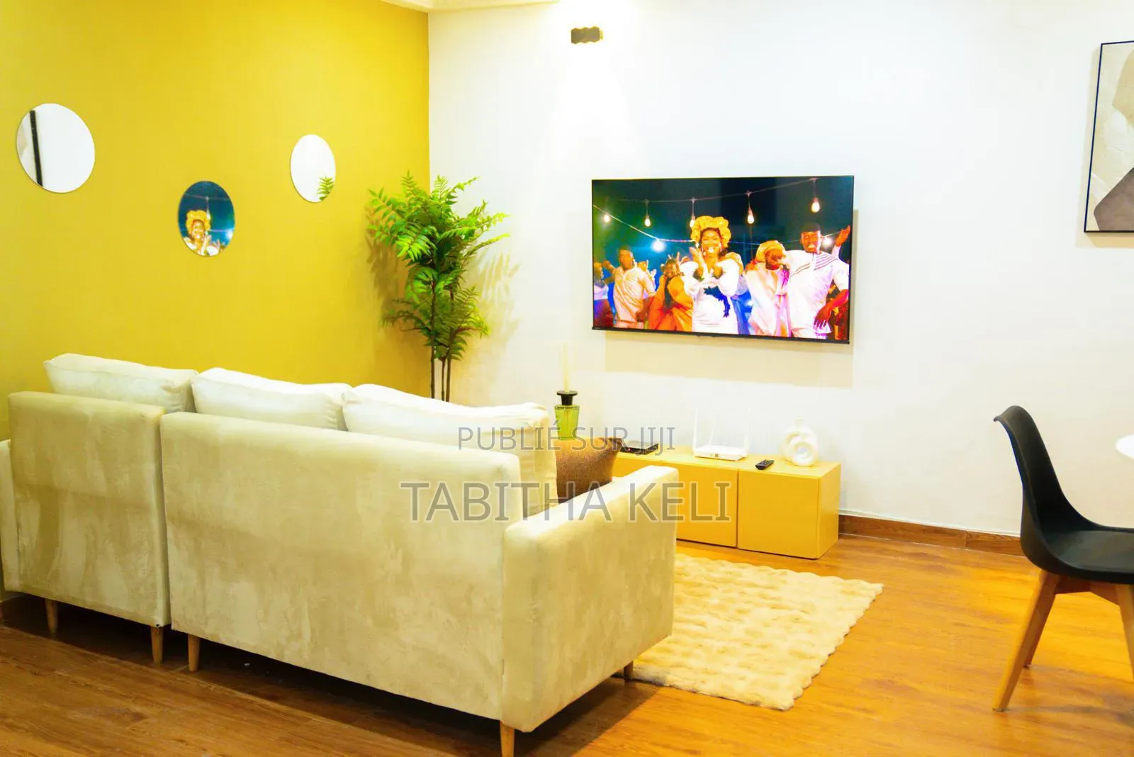 Furnished 1chbre Appartement dans G.F.J Immobilier, Cocody à Louer