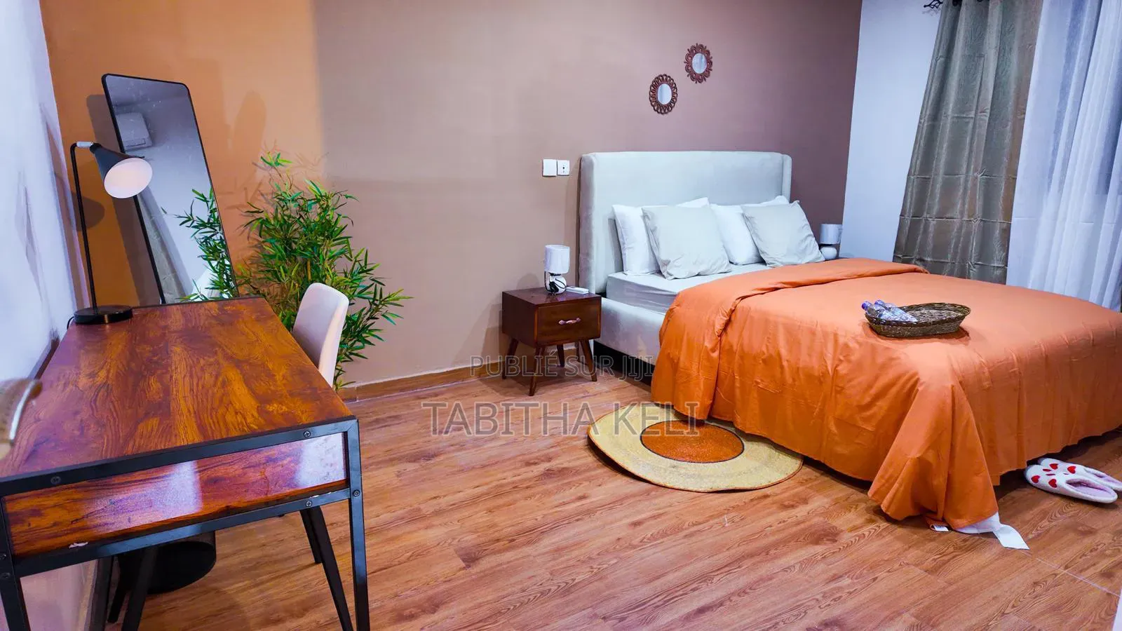 Furnished 1chbre Appartement dans G.F.J Immobilier, Cocody à Louer