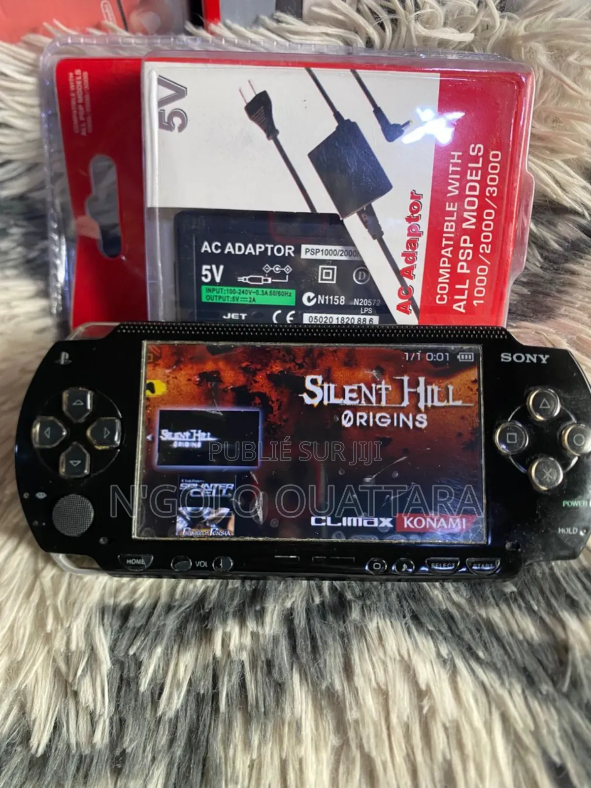 PSP Cracker + 60 Jeux